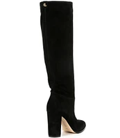 Lauren Ralph Lauren Artizan Suede Tall Slouch Boots