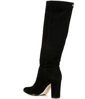 Lauren Ralph Lauren Artizan Suede Tall Slouch Boots