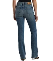 Lauren Ralph Lauren Boot Leg High Rise Medium Wash Jeans