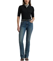 Lauren Ralph Lauren Boot Leg High Rise Medium Wash Jeans