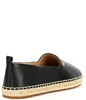 Lauren Ralph Lauren Cameryn Leather Espadrille Flats