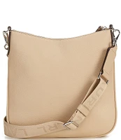 Lauren Ralph Lauren Cameryn Pebbled Leather Large Crossbody Bag