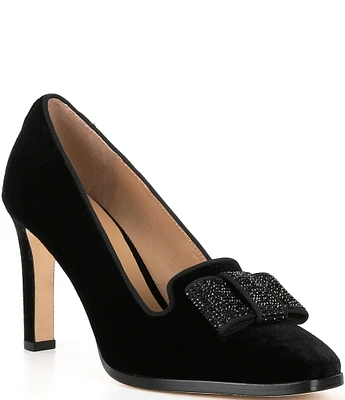 Lauren Ralph Lauren Corah Velvet Dress Pumps