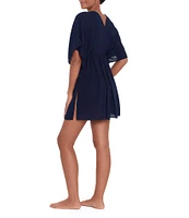 Lauren Ralph Lauren Crinkled Tunic Cover-Up