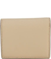 Lauren Ralph Lauren Compact Crosshatch Leather Bifold Wallet