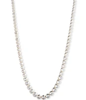 Lauren Ralph Lauren Crystal Tennis Collar Necklace