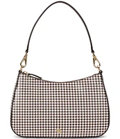 Lauren Ralph Lauren Danni Houndstooth Shoulder Bag