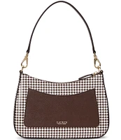 Lauren Ralph Lauren Danni Houndstooth Shoulder Bag