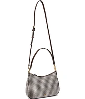 Lauren Ralph Lauren Danni Houndstooth Shoulder Bag