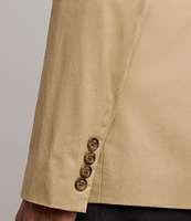 Lauren Ralph Lauren Double-Breasted Cotton Twill Blazer