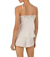 Lauren Ralph Lauren Double Strap Lace Shorty Bridal Pajama Set