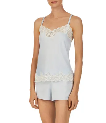 Lauren Ralph Lauren Double Strap Lace Shorty Bridal Pajama Set