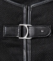 Lauren Ralph Lauren Equestrian Buckle Ruana