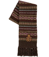 Lauren Ralph Lauren Fair Isle Oblong Scarf