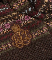 Lauren Ralph Lauren Fair Isle Oblong Scarf