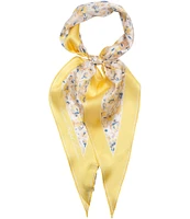 Lauren Ralph Lauren Floral Small Diamond Silk Scarf