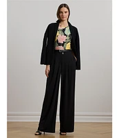 Lauren Ralph Lauren Floral Stretch Cotton Crew Neck Short Sleeve T-Shirt