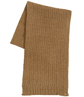 Lauren Ralph Lauren Fuzzy Cable Knit Scarf