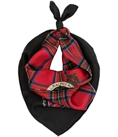 Lauren Ralph Lauren Gifting Plaid Logo Square Scarf