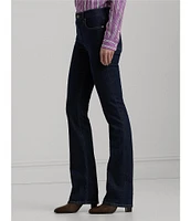 Lauren Ralph Lauren High-Rise Bootcut Jeans