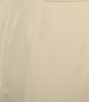 Lauren Ralph Lauren High Rise Pleated Cropped Wide Leg Pants