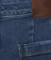 Lauren Ralph Lauren High-Rise Wide-Leg Cropped Jeans