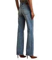 Lauren Ralph Lauren High Rise Wide-Leg Jeans