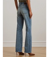 Lauren Ralph Lauren High Rise Wide-Leg Jeans