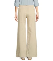 Lauren Ralph Lauren High Rise Wide Leg Pants