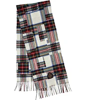 Lauren Ralph Lauren Holiday Patchwork Woven Oblong Scarf