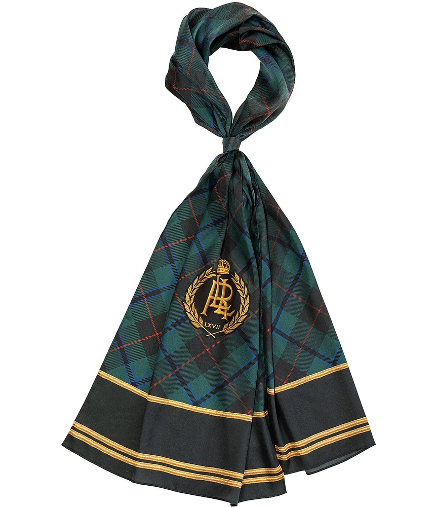 Lauren Ralph Lauren Holiday Plaid Wrap Scarf