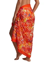 Lauren Ralph Lauren Island Breeze Soft Cotton Pareo Swim Cover-Up