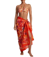 Lauren Ralph Lauren Island Breeze Soft Cotton Pareo Swim Cover-Up