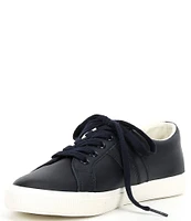 Lauren Ralph Lauren Jason II Logo Detail Leather Lace-Up Sneakers