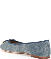 Lauren Ralph Lauren Jayna Washed Denim Ballet Flats