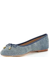 Lauren Ralph Lauren Jayna Washed Denim Ballet Flats