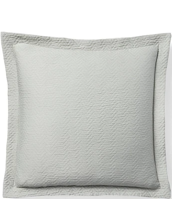 Lauren Ralph Lauren Kaia Chevron Motif Matelasse Euro Sham