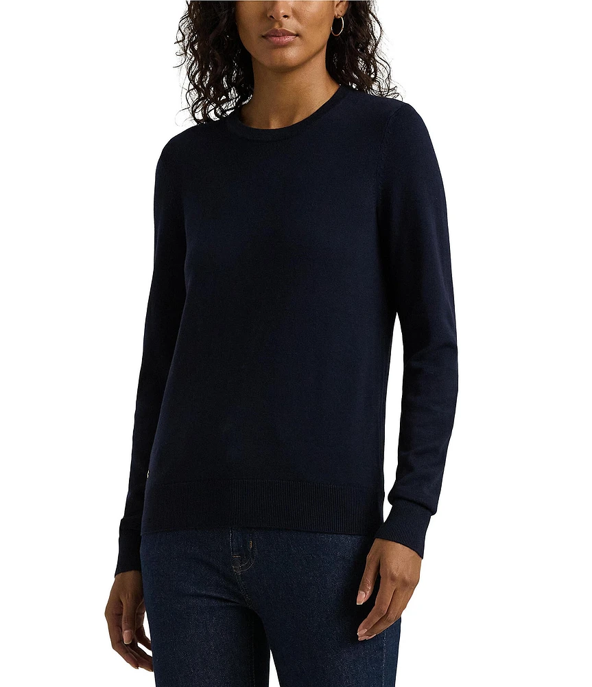 Lauren Ralph Lauren Knit Crew Neck Long Sleeve Sweater