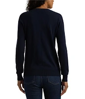 Lauren Ralph Lauren Knit Crew Neck Long Sleeve Sweater