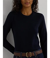 Lauren Ralph Lauren Knit Crew Neck Long Sleeve Sweater