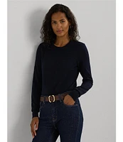 Lauren Ralph Lauren Knit Crew Neck Long Sleeve Sweater