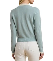 Lauren Ralph Lauren Knit V-Neck Long Sleeve Cardigan