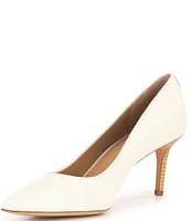 Lauren Ralph Lauren Lanette Lizard-Embossed Leather Pumps