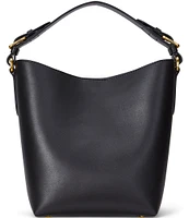 Lauren Ralph Lauren Medium Witley Leather Bucket Bag