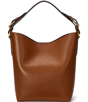 Lauren Ralph Lauren Medium Witley Leather Bucket Bag