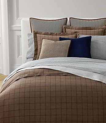 Lauren Ralph Lauren Ledger Windowpane Plaid Comforter Mini Set