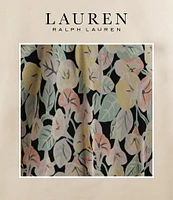 Lauren Ralph Lauren Lightweight Crinkle Georgette Embroidered Floral A-Line Skirt