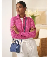Lauren Ralph Lauren Linen High Rise Tie Belted Relaxed Shorts