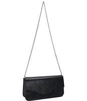 Lauren Ralph Lauren Lizard-Embossed Medium Sawyer Shoulder Bag