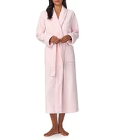 Lauren Ralph Lauren Long Shawl Collar Cozy Micro-Fleece Robe